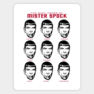 STAR TREK - The Many moods Magnet